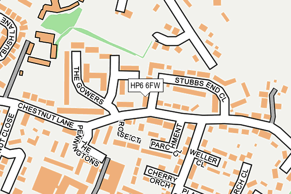 HP6 6FW map - OS OpenMap – Local (Ordnance Survey) HP6 6FW map - OS OpenMap – Local (Ordnance Survey)