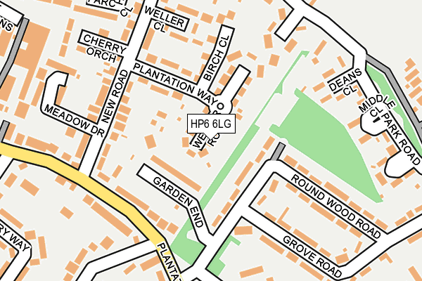 HP6 6LG map - OS OpenMap – Local (Ordnance Survey) HP6 6LG map - OS OpenMap – Local (Ordnance Survey)