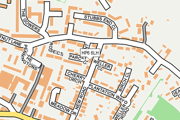 HP6 6LH map - OS OpenMap – Local (Ordnance Survey) HP6 6LH map - OS OpenMap – Local (Ordnance Survey)