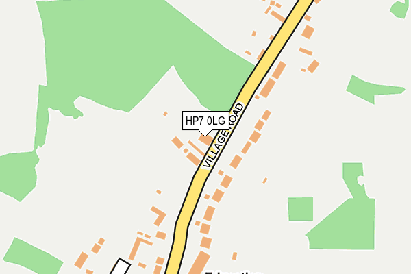 HP7 0LG map - OS OpenMap – Local (Ordnance Survey) HP7 0LG map - OS OpenMap – Local (Ordnance Survey)