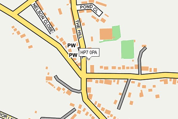 HP7 0PA map - OS OpenMap – Local (Ordnance Survey) HP7 0PA map - OS OpenMap – Local (Ordnance Survey)