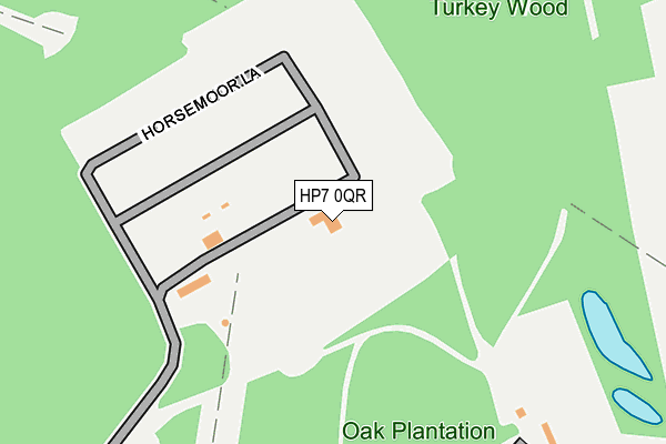 HP7 0QR map - OS OpenMap – Local (Ordnance Survey) HP7 0QR map - OS OpenMap – Local (Ordnance Survey)