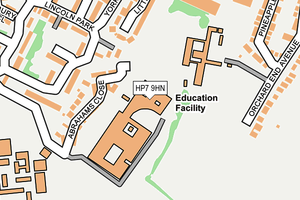 HP7 9HN map - OS OpenMap – Local (Ordnance Survey)