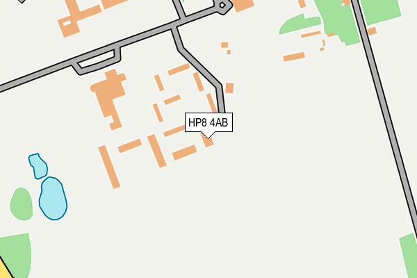 HP8 4AB map - OS OpenMap – Local (Ordnance Survey) HP8 4AB map - OS OpenMap – Local (Ordnance Survey)