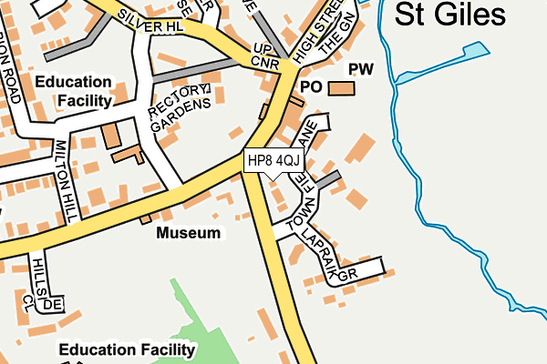 HP8 4QJ map - OS OpenMap – Local (Ordnance Survey) HP8 4QJ map - OS OpenMap – Local (Ordnance Survey)