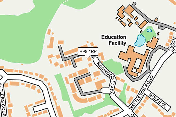 HP9 1RP map - OS OpenMap – Local (Ordnance Survey) HP9 1RP map - OS OpenMap – Local (Ordnance Survey)