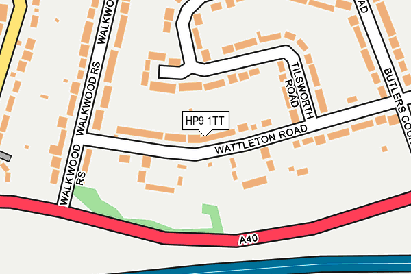HP9 1TT map - OS OpenMap – Local (Ordnance Survey) HP9 1TT map - OS OpenMap – Local (Ordnance Survey)