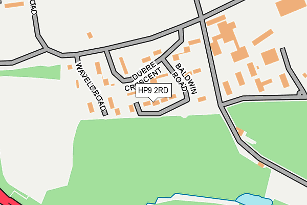 HP9 2RD map - OS OpenMap – Local (Ordnance Survey) HP9 2RD map - OS OpenMap – Local (Ordnance Survey)