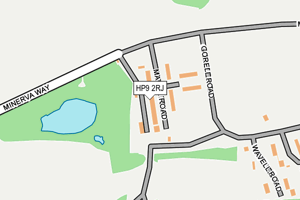 HP9 2RJ map - OS OpenMap – Local (Ordnance Survey) HP9 2RJ map - OS OpenMap – Local (Ordnance Survey)