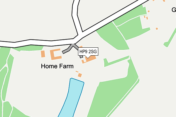 HP9 2SG map - OS OpenMap – Local (Ordnance Survey) HP9 2SG map - OS OpenMap – Local (Ordnance Survey)