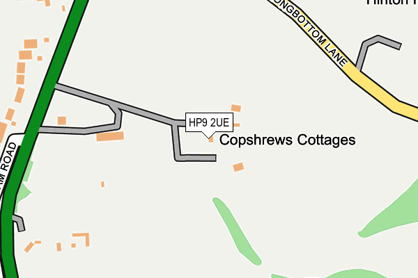 HP9 2UE map - OS OpenMap – Local (Ordnance Survey) HP9 2UE map - OS OpenMap – Local (Ordnance Survey)