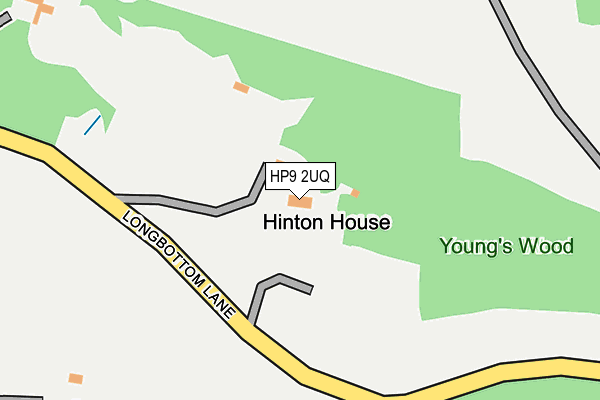 HP9 2UQ map - OS OpenMap – Local (Ordnance Survey) HP9 2UQ map - OS OpenMap – Local (Ordnance Survey)
