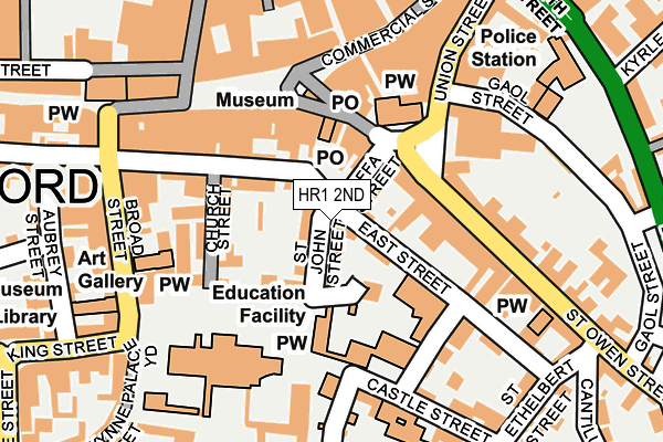 HR1 2ND map - OS OpenMap – Local (Ordnance Survey) HR1 2ND map - OS OpenMap – Local (Ordnance Survey)