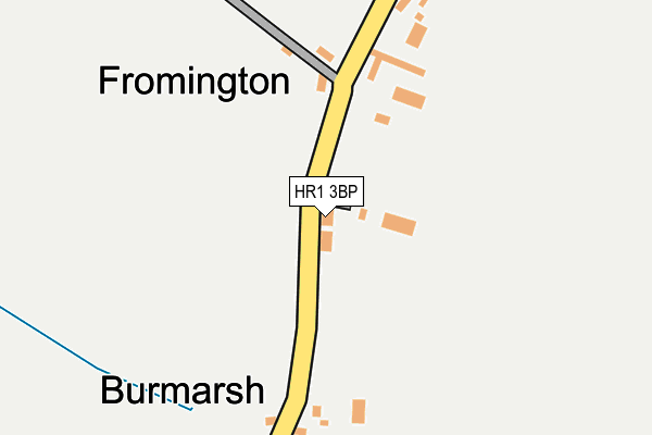 HR1 3BP map - OS OpenMap – Local (Ordnance Survey) HR1 3BP map - OS OpenMap – Local (Ordnance Survey)