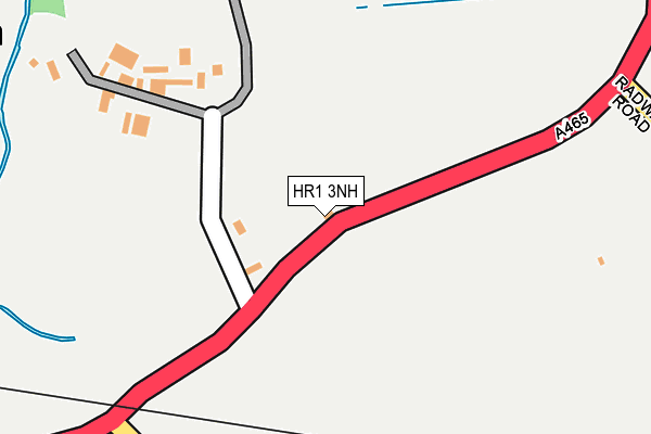 HR1 3NH map - OS OpenMap – Local (Ordnance Survey)