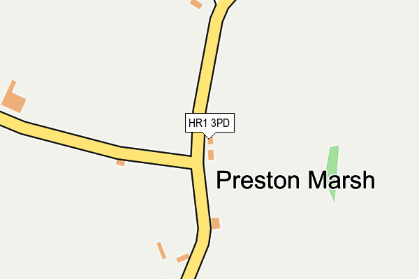 HR1 3PD map - OS OpenMap – Local (Ordnance Survey) HR1 3PD map - OS OpenMap – Local (Ordnance Survey)