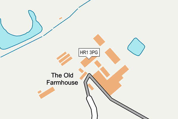 HR1 3PG map - OS OpenMap – Local (Ordnance Survey) HR1 3PG map - OS OpenMap – Local (Ordnance Survey)
