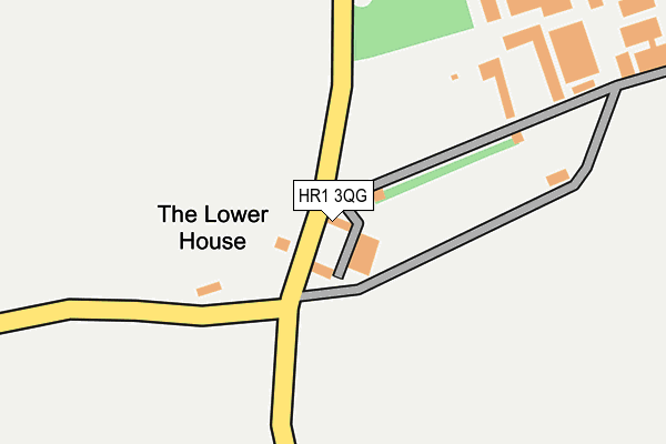 HR1 3QG map - OS OpenMap – Local (Ordnance Survey) HR1 3QG map - OS OpenMap – Local (Ordnance Survey)