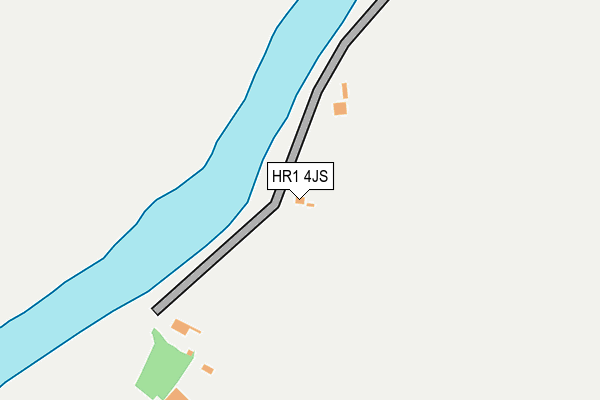 HR1 4JS map - OS OpenMap – Local (Ordnance Survey) HR1 4JS map - OS OpenMap – Local (Ordnance Survey)