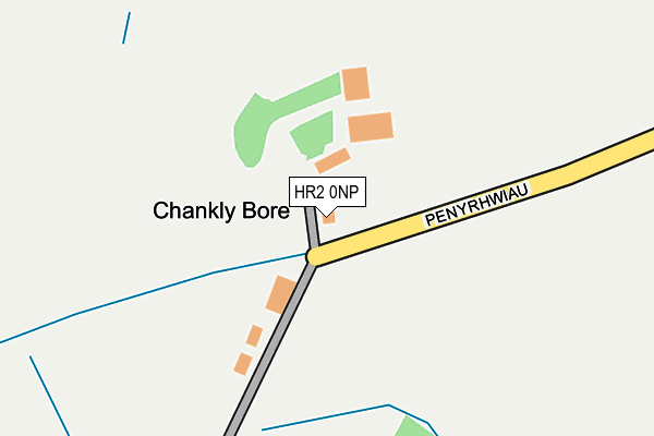 HR2 0NP map - OS OpenMap – Local (Ordnance Survey) HR2 0NP map - OS OpenMap – Local (Ordnance Survey)