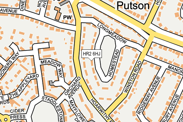 HR2 6HJ map - OS OpenMap – Local (Ordnance Survey) HR2 6HJ map - OS OpenMap – Local (Ordnance Survey)