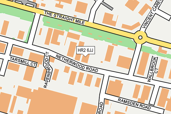 HR2 6JJ map - OS OpenMap – Local (Ordnance Survey) HR2 6JJ map - OS OpenMap – Local (Ordnance Survey)