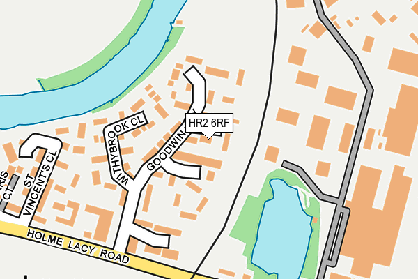 HR2 6RF map - OS OpenMap – Local (Ordnance Survey) HR2 6RF map - OS OpenMap – Local (Ordnance Survey)
