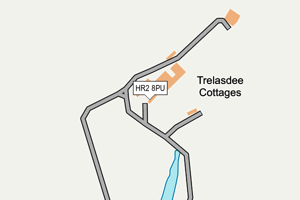 HR2 8PU map - OS OpenMap – Local (Ordnance Survey) HR2 8PU map - OS OpenMap – Local (Ordnance Survey)