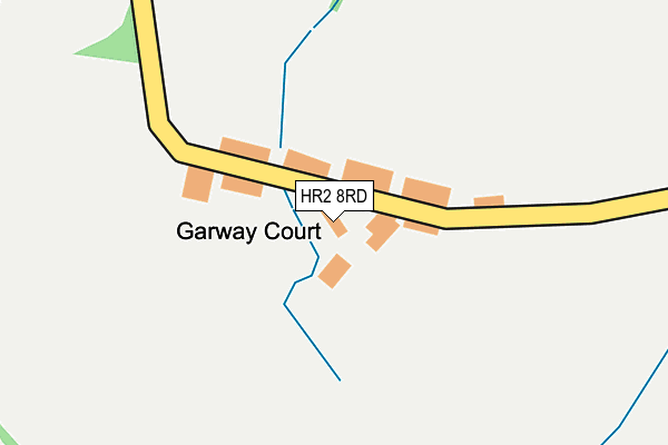 HR2 8RD map - OS OpenMap – Local (Ordnance Survey) HR2 8RD map - OS OpenMap – Local (Ordnance Survey)