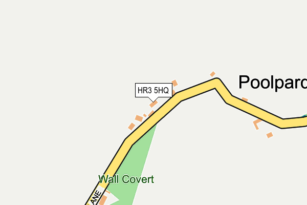 HR3 5HQ map - OS OpenMap – Local (Ordnance Survey) HR3 5HQ map - OS OpenMap – Local (Ordnance Survey)