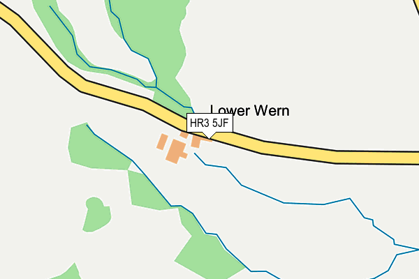 HR3 5JF map - OS OpenMap – Local (Ordnance Survey) HR3 5JF map - OS OpenMap – Local (Ordnance Survey)