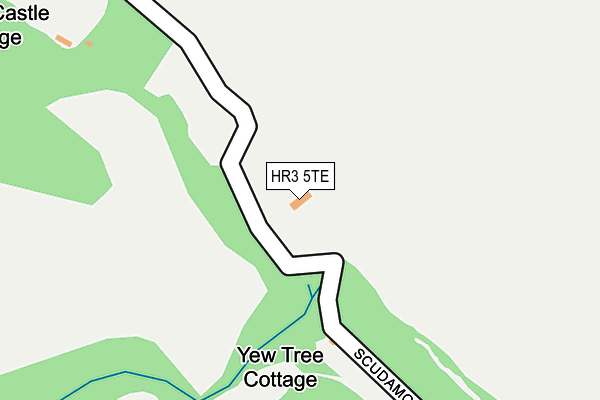 HR3 5TE map - OS OpenMap – Local (Ordnance Survey) HR3 5TE map - OS OpenMap – Local (Ordnance Survey)