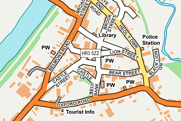 HR3 5ZZ map - OS OpenMap – Local (Ordnance Survey) HR3 5ZZ map - OS OpenMap – Local (Ordnance Survey)