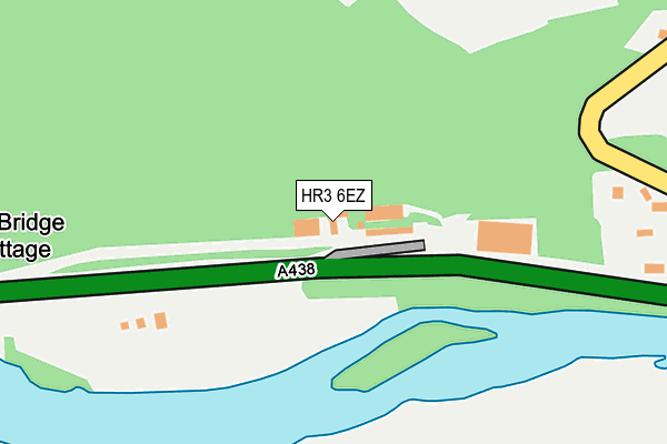 HR3 6EZ map - OS OpenMap – Local (Ordnance Survey) HR3 6EZ map - OS OpenMap – Local (Ordnance Survey)