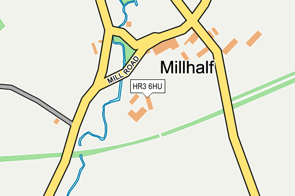 HR3 6HU map - OS OpenMap – Local (Ordnance Survey) HR3 6HU map - OS OpenMap – Local (Ordnance Survey)