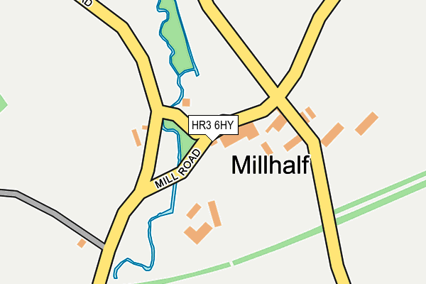 HR3 6HY map - OS OpenMap – Local (Ordnance Survey) HR3 6HY map - OS OpenMap – Local (Ordnance Survey)
