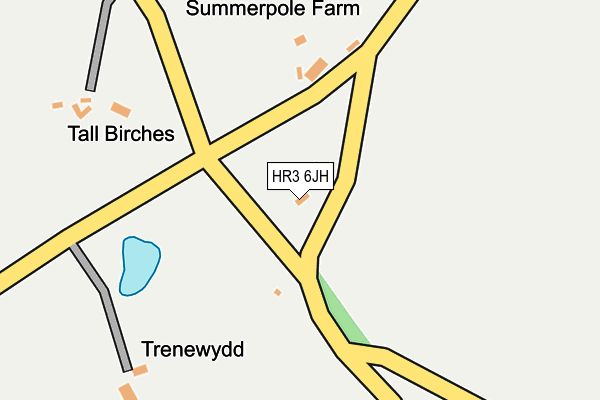 HR3 6JH map - OS OpenMap – Local (Ordnance Survey) HR3 6JH map - OS OpenMap – Local (Ordnance Survey)