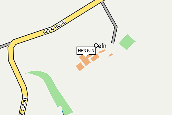 HR3 6JN map - OS OpenMap – Local (Ordnance Survey) HR3 6JN map - OS OpenMap – Local (Ordnance Survey)