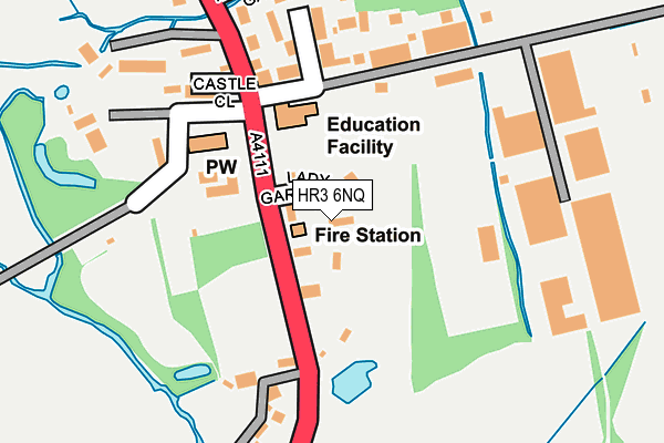 HR3 6NQ map - OS OpenMap – Local (Ordnance Survey) HR3 6NQ map - OS OpenMap – Local (Ordnance Survey)