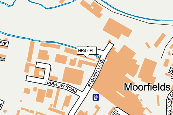 HR4 0EL map - OS OpenMap – Local (Ordnance Survey) HR4 0EL map - OS OpenMap – Local (Ordnance Survey)