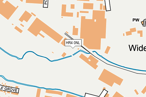 HR4 0NL map - OS OpenMap – Local (Ordnance Survey) HR4 0NL map - OS OpenMap – Local (Ordnance Survey)