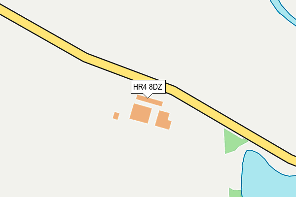 HR4 8DZ map - OS OpenMap – Local (Ordnance Survey) HR4 8DZ map - OS OpenMap – Local (Ordnance Survey)