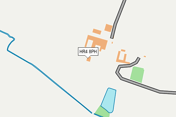 HR4 8PH map - OS OpenMap – Local (Ordnance Survey) HR4 8PH map - OS OpenMap – Local (Ordnance Survey)