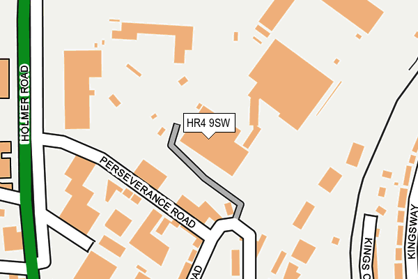 HR4 9SW map - OS OpenMap – Local (Ordnance Survey) HR4 9SW map - OS OpenMap – Local (Ordnance Survey)