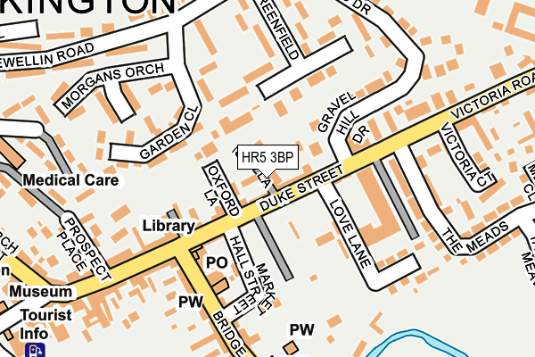 HR5 3BP map - OS OpenMap – Local (Ordnance Survey) HR5 3BP map - OS OpenMap – Local (Ordnance Survey)