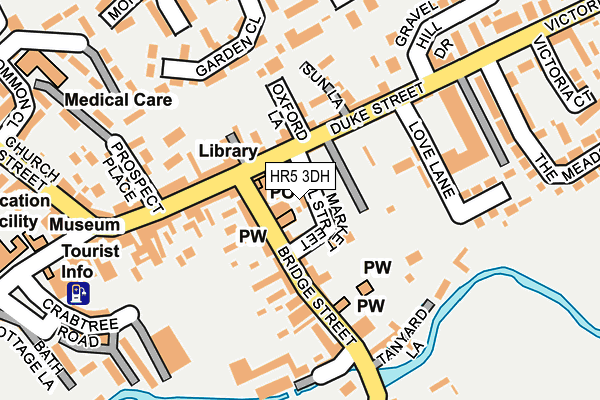 HR5 3DH map - OS OpenMap – Local (Ordnance Survey) HR5 3DH map - OS OpenMap – Local (Ordnance Survey)