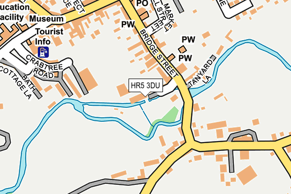 HR5 3DU map - OS OpenMap – Local (Ordnance Survey) HR5 3DU map - OS OpenMap – Local (Ordnance Survey)