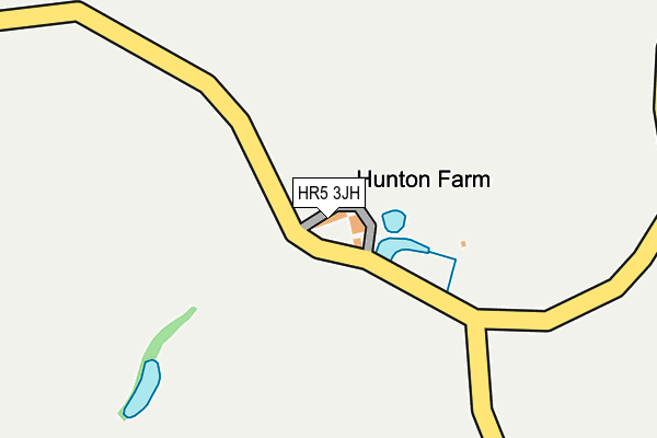 HR5 3JH map - OS OpenMap – Local (Ordnance Survey) HR5 3JH map - OS OpenMap – Local (Ordnance Survey)