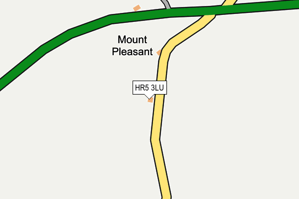HR5 3LU map - OS OpenMap – Local (Ordnance Survey) HR5 3LU map - OS OpenMap – Local (Ordnance Survey)