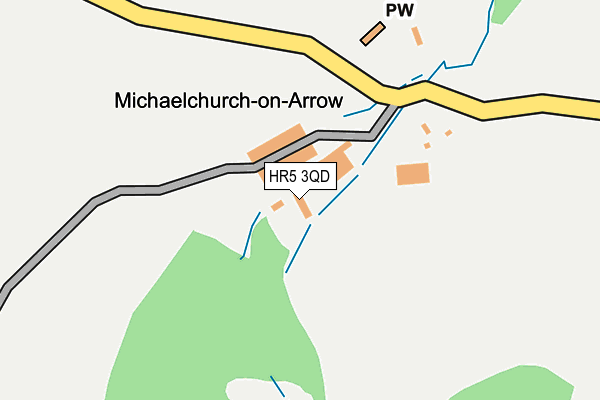 HR5 3QD map - OS OpenMap – Local (Ordnance Survey) HR5 3QD map - OS OpenMap – Local (Ordnance Survey)